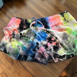 Hard tail tie dyed shorts